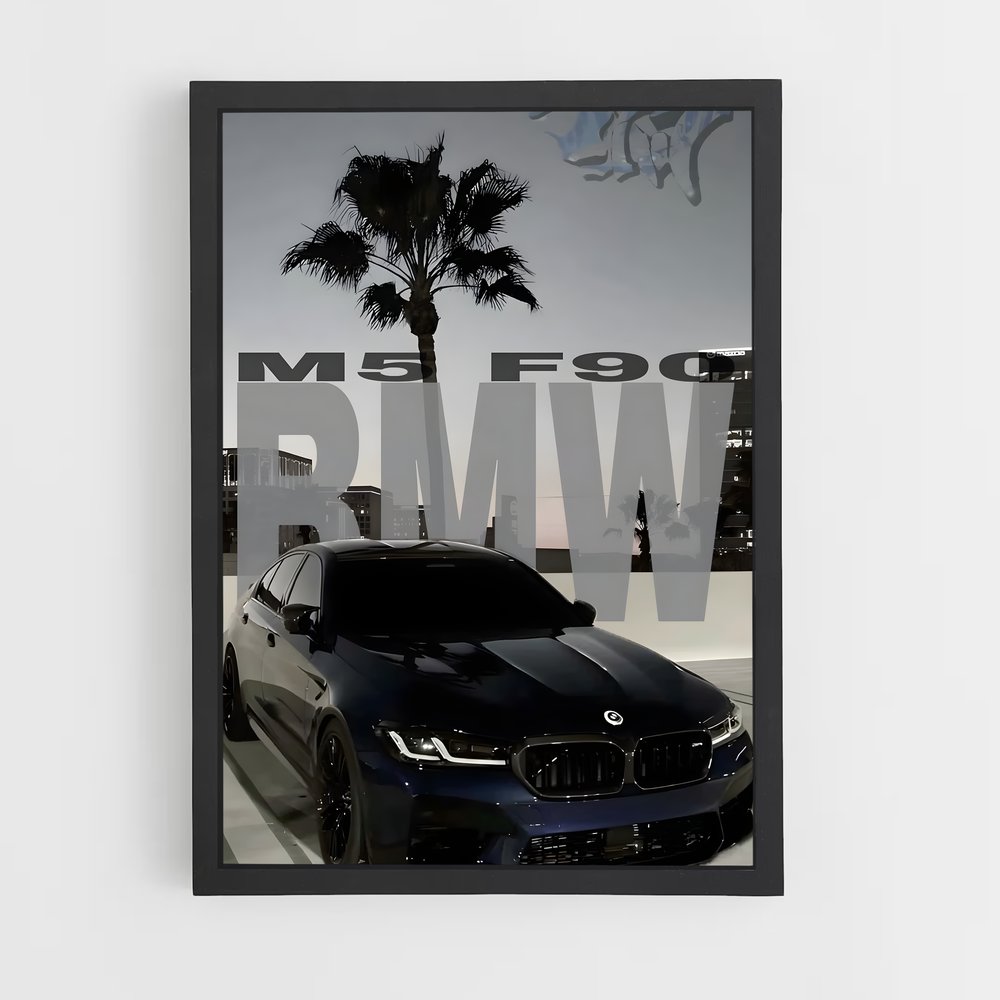 Poster M6 V8 Power – affiche BMW (vue 2)